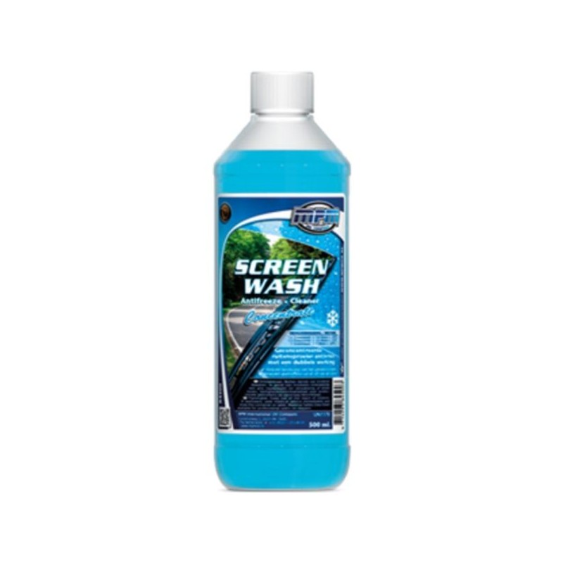 MPM Oil Líquido limpiaparabrisas anticongelante concentrado -22°C - 0,5 Litros - MPM