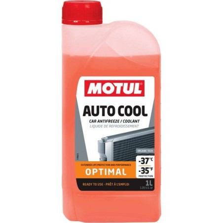 Motul Auto Cool Optimal, refrigerante -37°C - 1 Litro - MOT