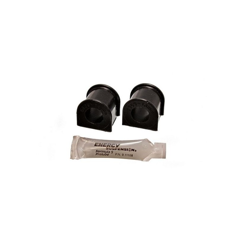 Energy Suspension Gomas barra estabilizadora delantera (18mm) - Negro - EN