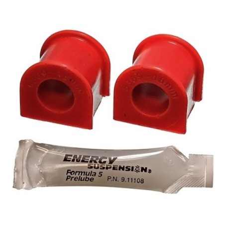 Energy Suspension Gomas barra estabilizadora trasera (15mm) - Rojo - EN