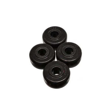Energy Suspension Gomas de tirantes - Negro - EN