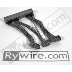 Rywire Arnés de conversión ECU OBD2A - OBD1 - RY