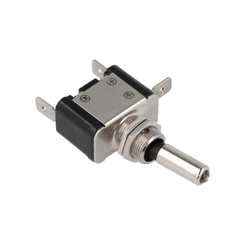 QSP Interruptor basculante - ON/OFF - LED Transparente - 12V 20A