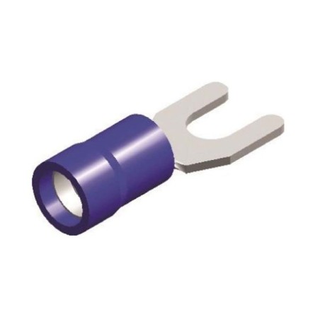 QSP Horquilla para cable semiaislado M3 - Azul
