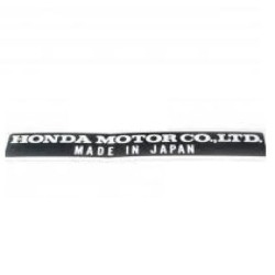 Honda Pegatina MOTOR CO., LTD. - 87125-041