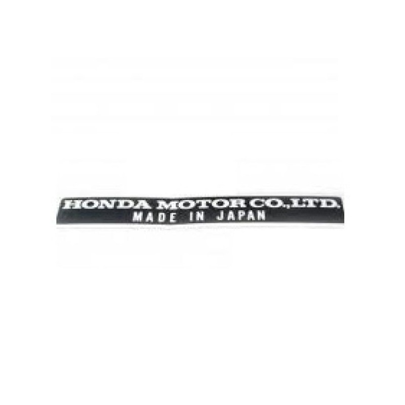 Honda Pegatina MOTOR CO., LTD. - 87125-041