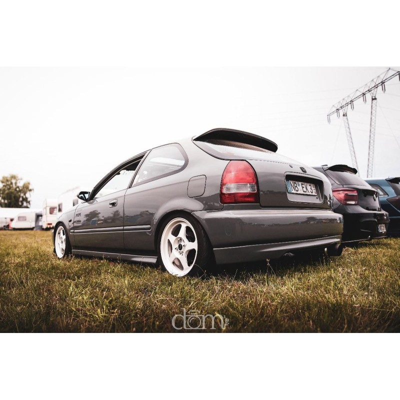 Aerodynamics Labio del parachoques trasero PU "Type R" - BL-CV963D-TR-R