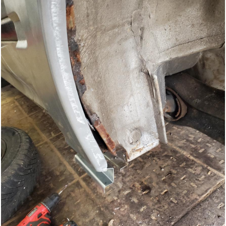 OEM-Parts Panel de reparación de la llanta trasera izquierda - HRT