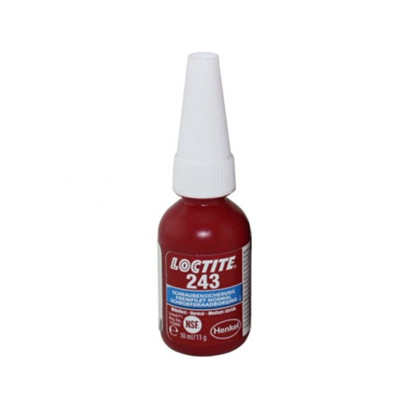 Loctite 243 fijador de roscas - fuerza media - 10ml