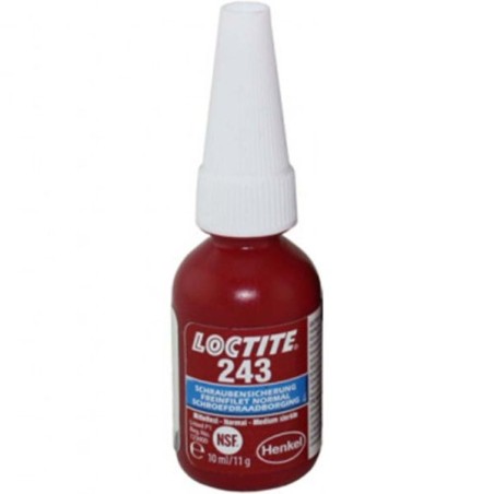 Loctite 243 fijador de roscas - fuerza media - 10ml
