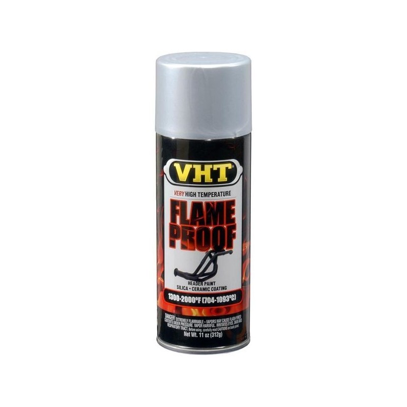 VHT Pintura ignífuga™ para tubos de escape y colectores - plata mate - VHT