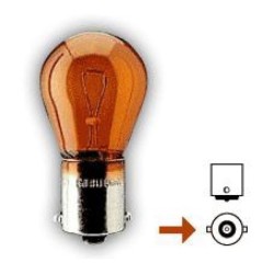 Neglin Bombilla PY21W (BA15S) - Ámbar