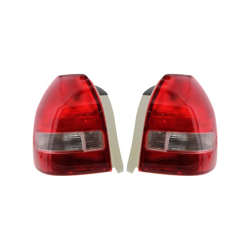 Eagle Eye Pilotos traseros rojo/blanco JDM/facelift - TL-CV963D