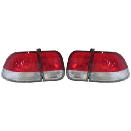 Sonar Pilotos traseros rojo/blanco JDM - TL-CV964D