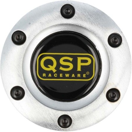 QSP Anillo embellecedor de manillar con bocina - Plata - QS-RING-CLX