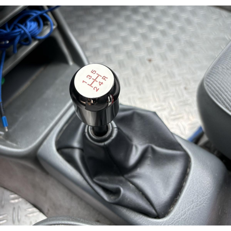 US-Racing Palanca de cambios "Type R" (5v) - Negro/cromo - SK-TR