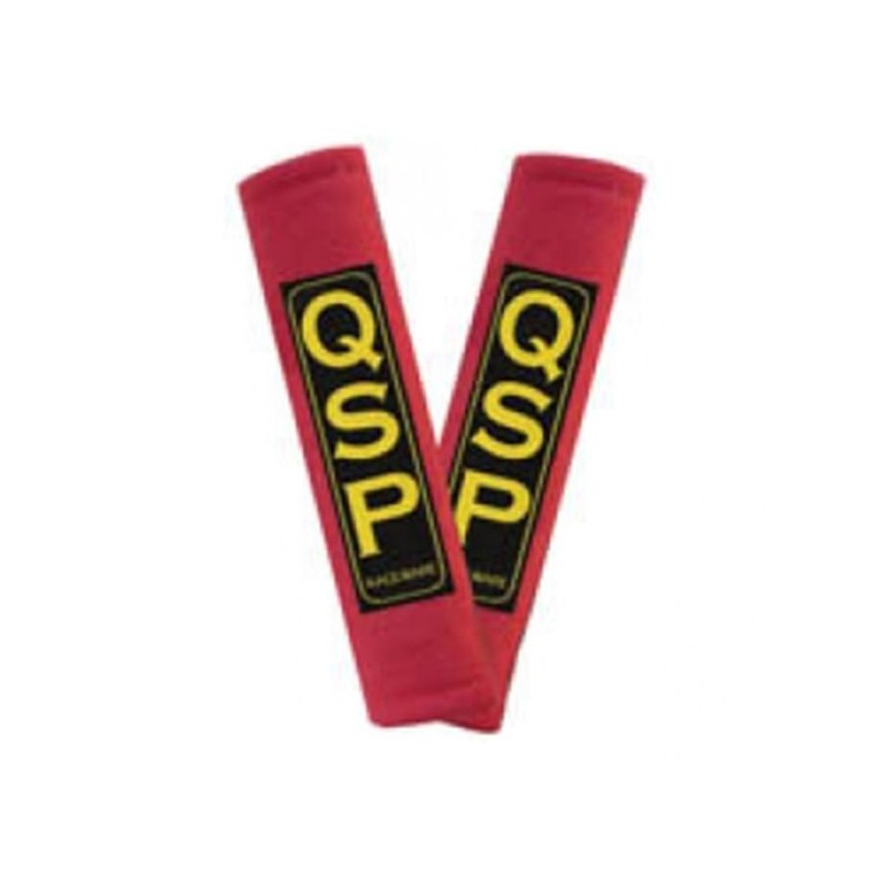 QSP Fundas para cinturones de seguridad 2 - Rojo