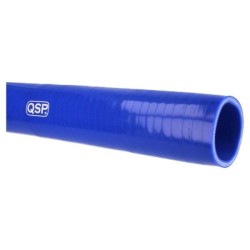 QSP Manguera de silicona - 100 cm recta - 114 mm - Azul - QHHS
