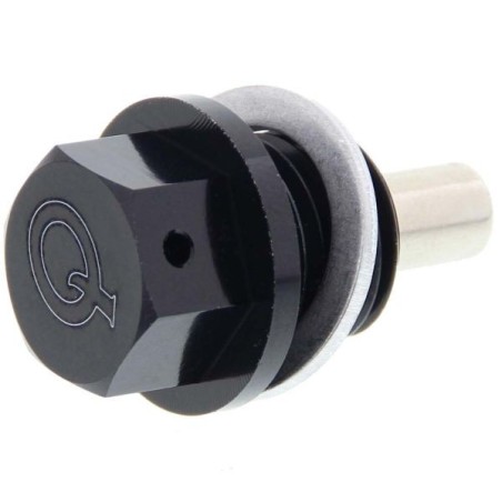 QSP Tapón de vaciado motor magnético (M14x1,5) - Negro