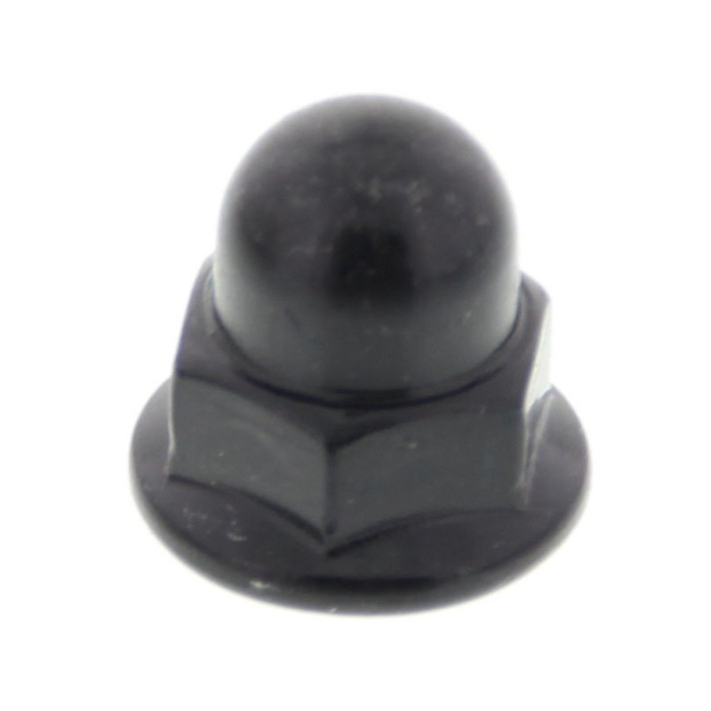 Honda Tuerca de sombrerete 6mm - Negro - 90207-PG6