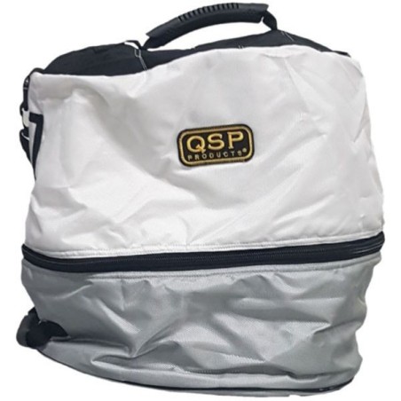 QSP Bolsa para casco tipo 2 - Gris, Blanca - QBAG