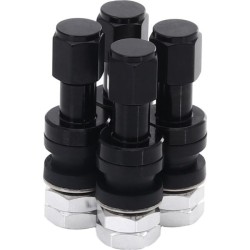JR-Wheels Juego de válvulas - negro - JRAV2