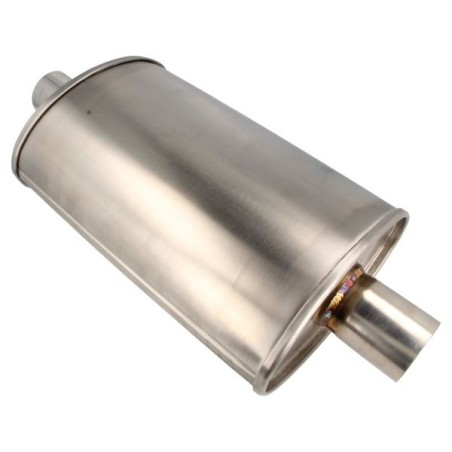 QSP Silenciador de escape oval - Ø63.5mm/2.5'' - QEX-25