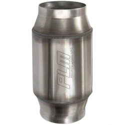 PLM Catalizador racing alto caudal 200 células acero inoxidable - Ø2.50 x L7'' - PLM-CAT-2.5