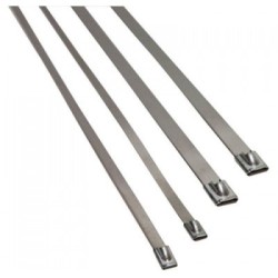 QSP Cinta para atar de acero inoxidable - 30cm