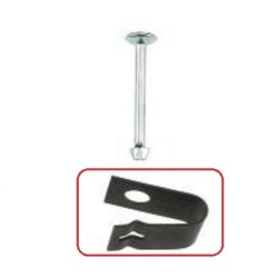 Honda Clip de muelle de fijación de la zapata de freno - 45172-S04