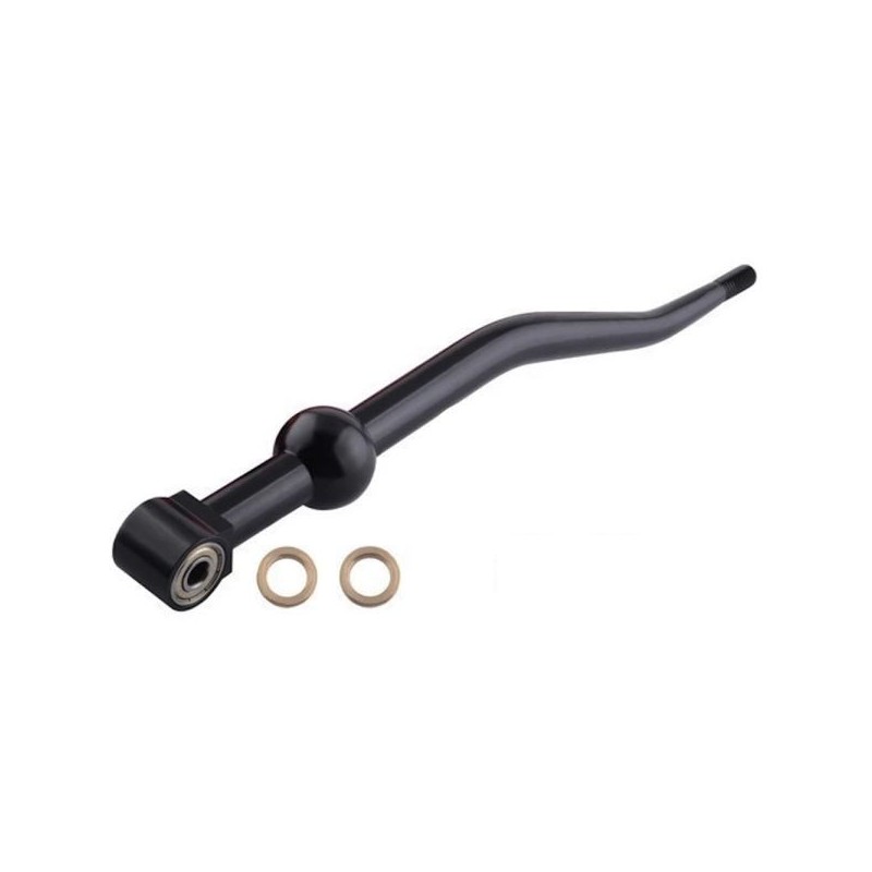 US-Racing Palanca de cambios corta (doble curva) - Negro - USR-SS-CV88D