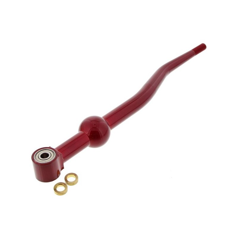 US-Racing Palanca de cambios corta (doble curva) - Roja - USR-SS-CV88D