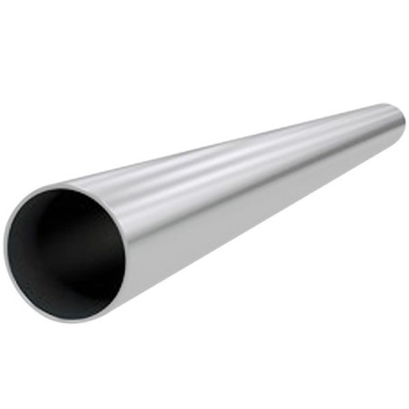 QSP Tubo de aluminio recto 100cm Ø25mm - pulido
