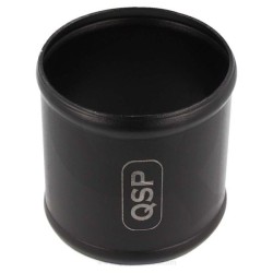 QSP Acoplador de aluminio - 22 mm - Negro - QHCSA