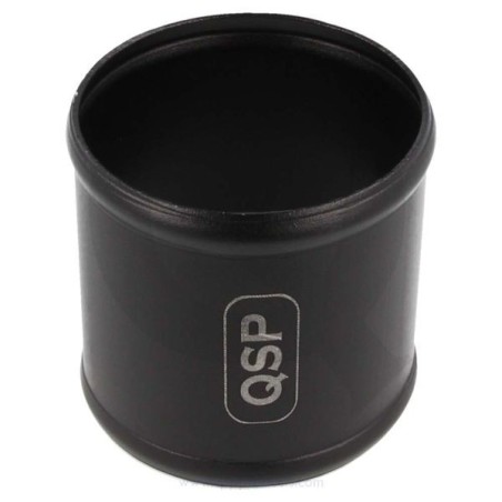 QSP Acoplador de aluminio - 38 mm - Negro - QHCSA