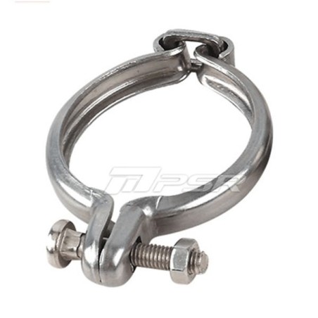 Pulsar Turbo Systems Wastegate externo de doble banda en V - 38mm - Abrazadera de entrada