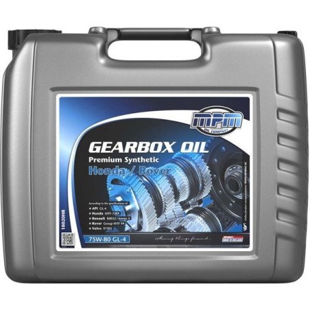MPM Oil Aceite para caja de cambios manual (Honda Acura MTF) - 20 Litros - MPM