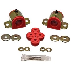 Energy Suspension Gomas barra estabilizadora delantera (25mm) - Rojo - EN