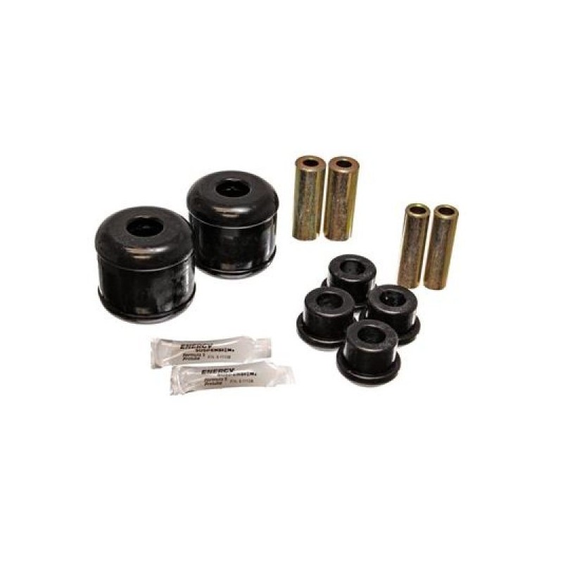 Energy Suspension Gomas del brazo de arrastre - Negro - EN
