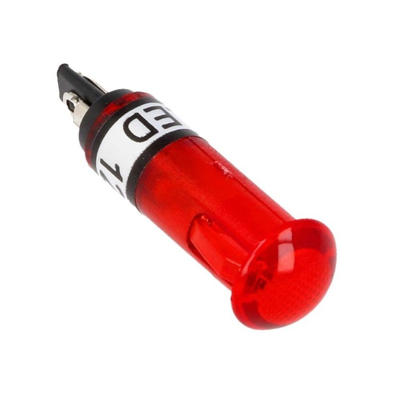 QSP Luz de advertencia LED - 12V - Rojo
