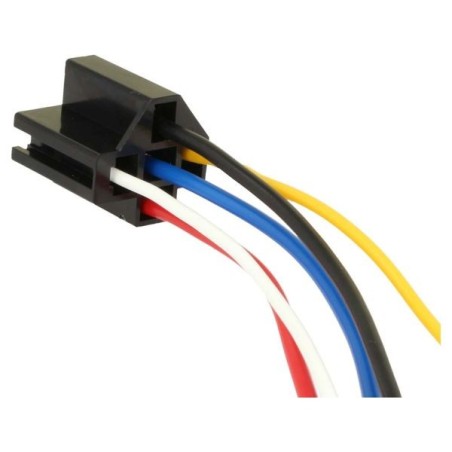 QSP Base de relé 5 polos - cableado