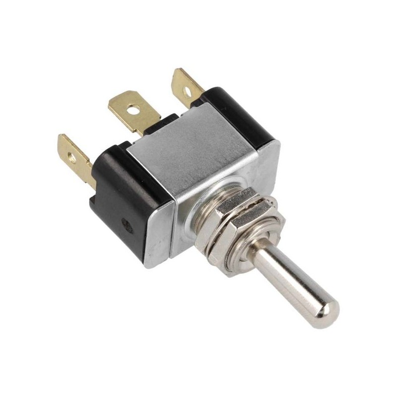 QSP Interruptor de palanca encendido - apagado - encendido - Plata