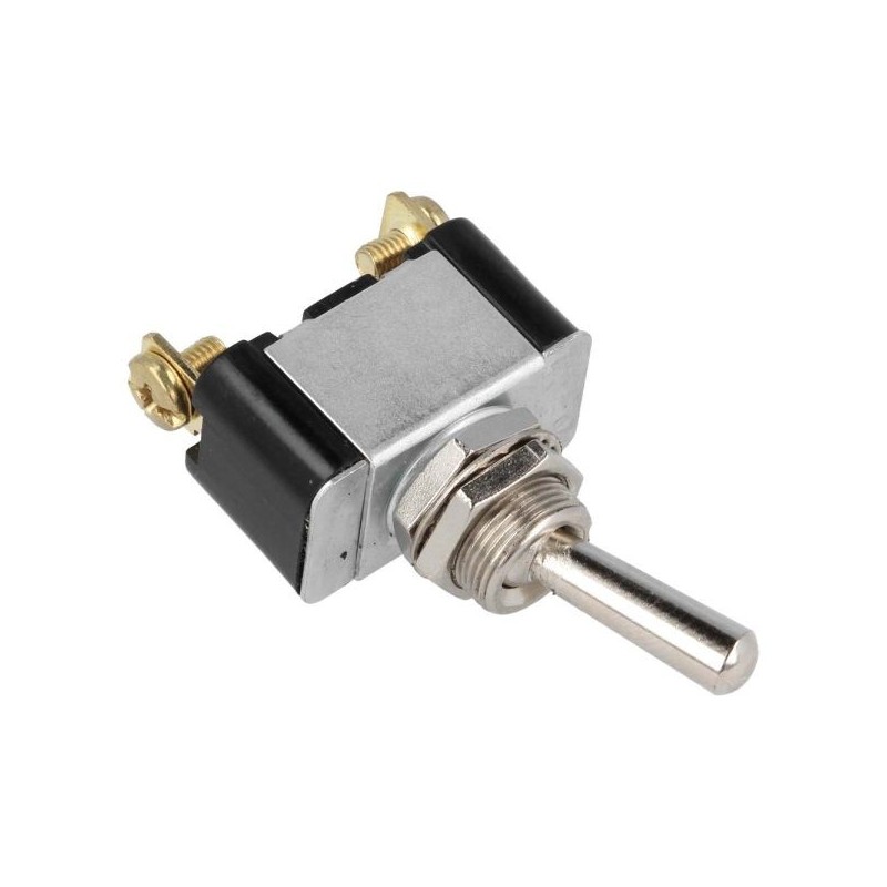 QSP Interruptor de palanca apagado - encendido temporal - Plata
