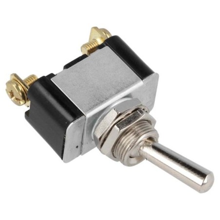 QSP Interruptor de palanca apagado - encendido temporal - Plata