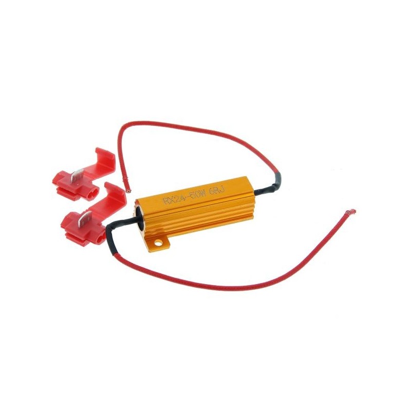 Dorman Resistencia para lámpara LED (50 vatios 6 ohmios) - 50W6O