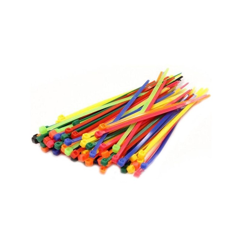 Tirex Cinta de amarre 2,5x100mm Negro