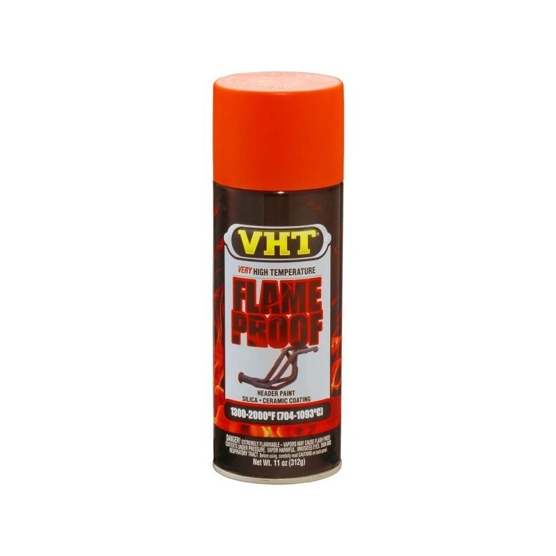 VHT Pintura ignífuga™ para tubos de escape y colectores - naranja mate - VHT