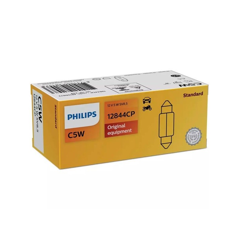 Philips Lámparas de tubo Vision C5W 12V/5W 36mm