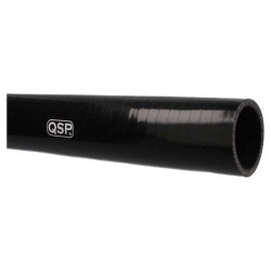 QSP Manguera de silicona - 100 cm recta - 22 mm - Negra - QHHS