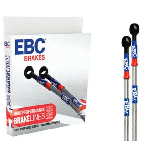 EBC Latiguillos de freno trenzados de acero inoxidable - EBC-BLA1032
